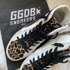 Women’s Golden Goose Slide High Top Sneakers